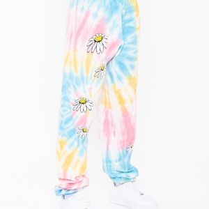 ALL I WANT TIE DYE SWEATPANTS